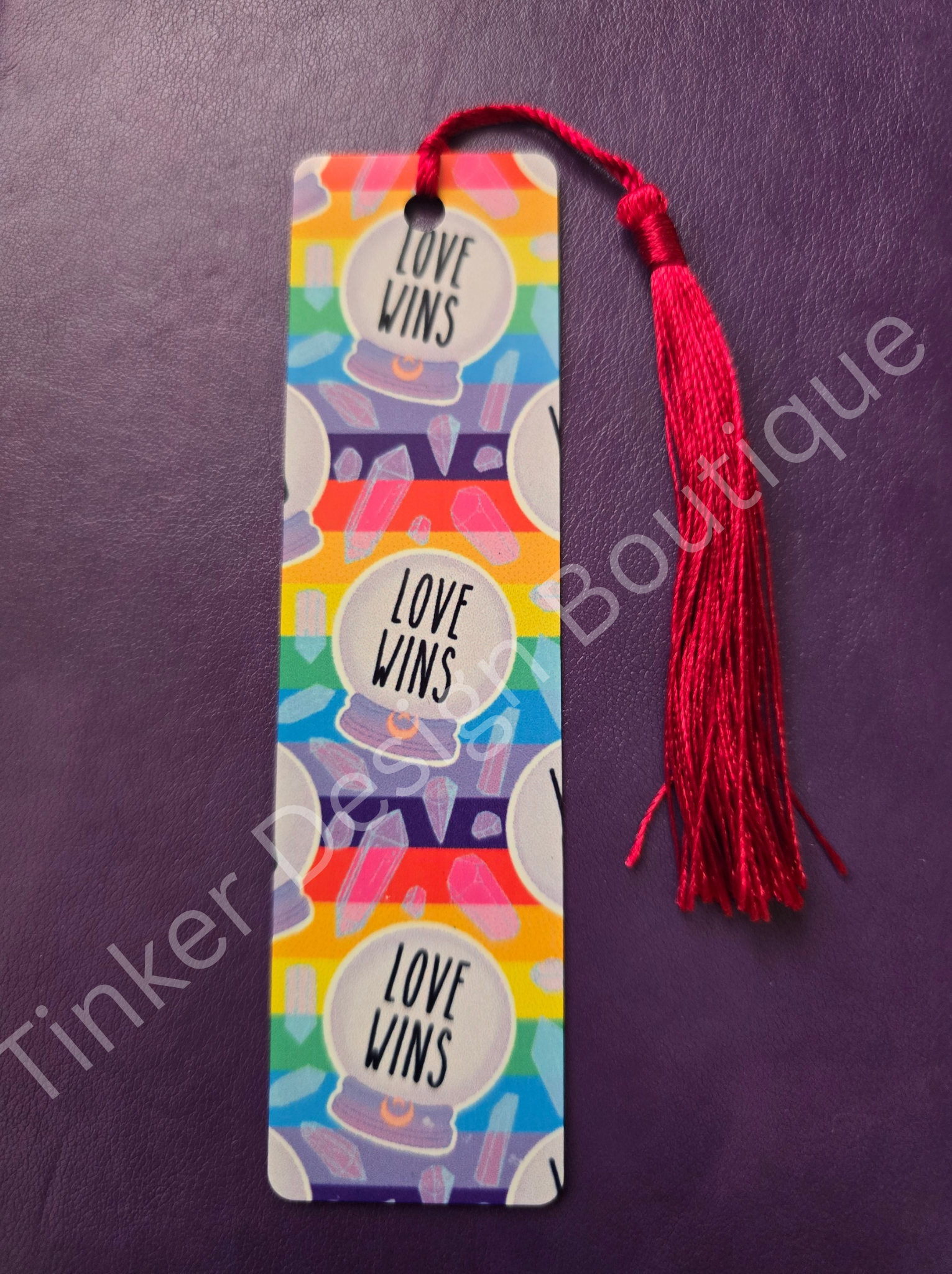 Love Wins bookmark