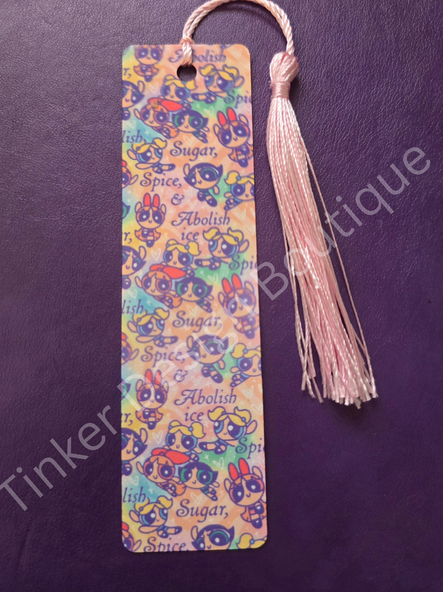 Abolish ICE bookmark